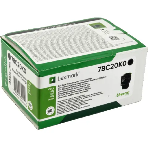 Toner Lexmark 78C20K0 Czarny do drukarek (Oryginalny) [2k]